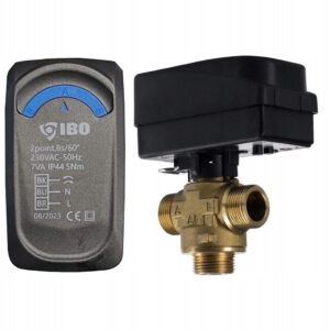 Zawór strefowy z siłownikiem IBO MIX2 DN25 GZ1"