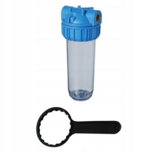 Filtr do wody wstępny narurowy 1" w komplecie z filtrem piankowy IBO