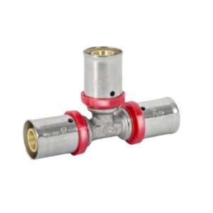 Diamond trójnik PEX-AL-PEX 16x16x16mm zaprasowywany mosiądz