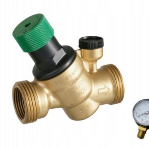 HONEYWELL REDUKTOR CIŚNIENIA D04FM 1/2 MANOMETR