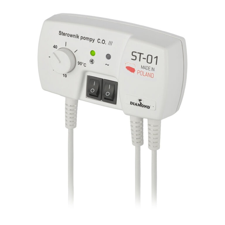 STEROWNIK POMPY OBIEGOWEJ Cyrkulacyjnej CO ST-01 Czasowy REGULATOR TEMPERATURY