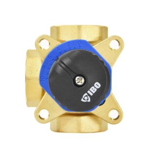 ZAWÓR 3 DROGOWY MIESZAJĄCY 1"CAL DN25 REGULACYJNY IBO MIX3 KVS 10 M3/H