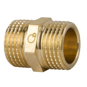 Nypel mosiężny 3/4'' CAL DN 20 MOSIĄDZ mocny