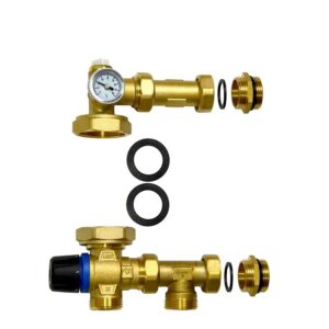 Grupa pompowa rozdzielacza do podłogówki bez pompy IBO 235mm 2,5m3/h