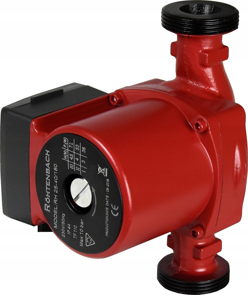 Pompa cyrkulacyjna Rohtenbach RH 25-40/180 - obrazek 5