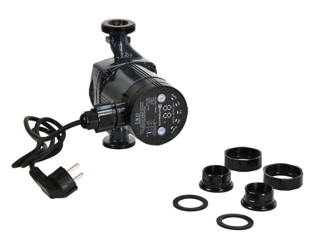 POMPA CO ROHTENBACH IBO EHI 25/60 130 mm ZE ŚRUBUNKAMI ELEKTRONIK KRÓTKA - obrazek 2