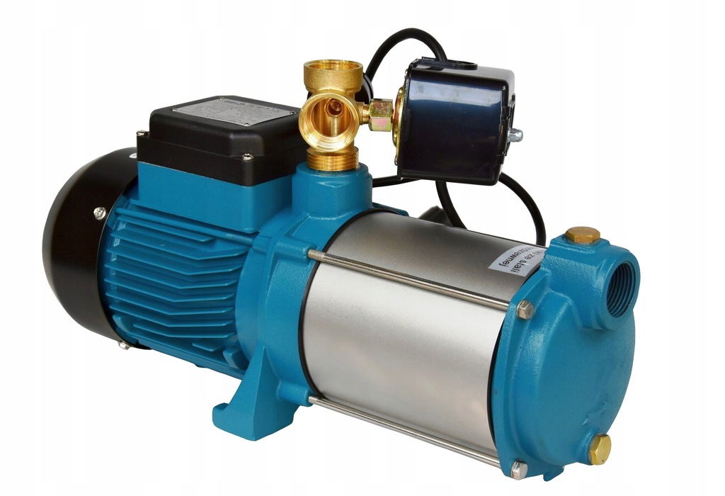 Pompa hydroforowa powierzchniowa do podlewania ssąca MH 1300 INOX osprzętem