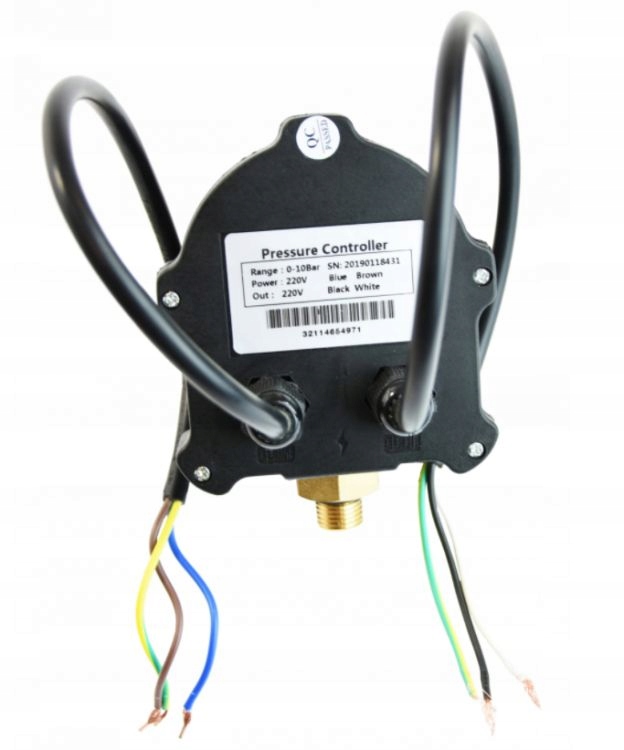 WYŁĄCZNIK WŁĄCZNIK CIŚNIENIOWY ELEKTRONICZNY STEROWNIK POMPY ZABEZPIECZENIE - obrazek 2