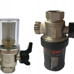 IBO IBF-01 3/4 Zawór kątowy z separatorem magnetycznym pod kocioł